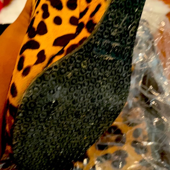 Leopard Wedge booties! - Picture 4 of 4